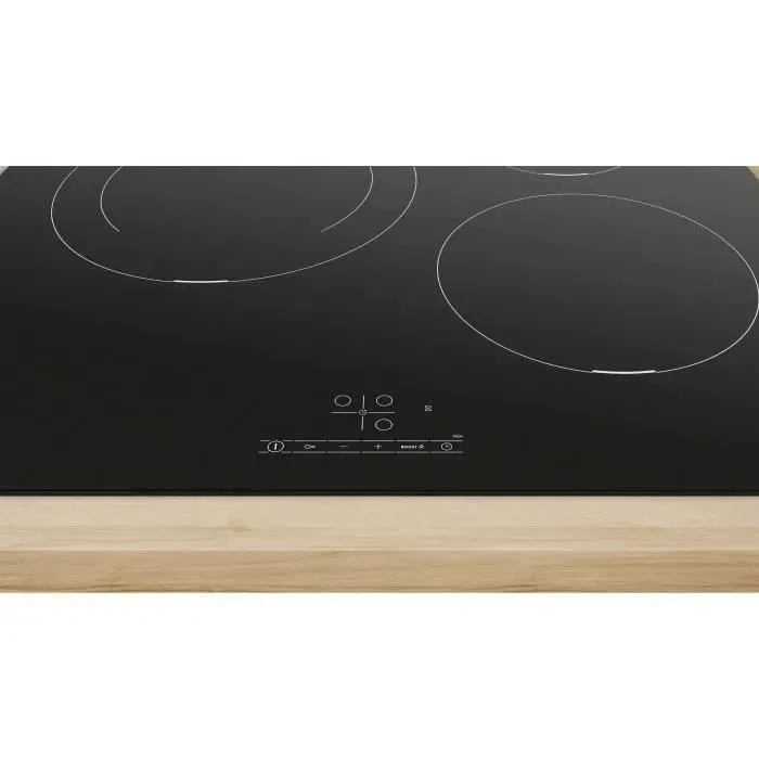 Bosch PUJ611BB5E Série 4 - Table de cuisson induction 60 cm noir - 3 foyers - Dimensions 60 x 52.2 cm Bosch PUJ611BB5E Série 4 - Table de cuisson induction 60 cm noir - 3 foyers - Dimensions 60 x 52.2 cm