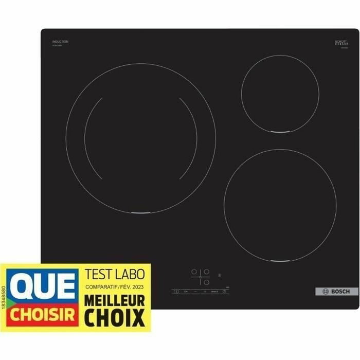 Bosch PUJ611BB5E Série 4 Table à induction 60cm Noir