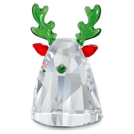 Swarovski Holiday Cheers Reindeer S en cristal transparent