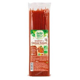 JARDIN BIO Spaghetti de Quinoa Tomate 500gr Bio - Pâtes sans colorants