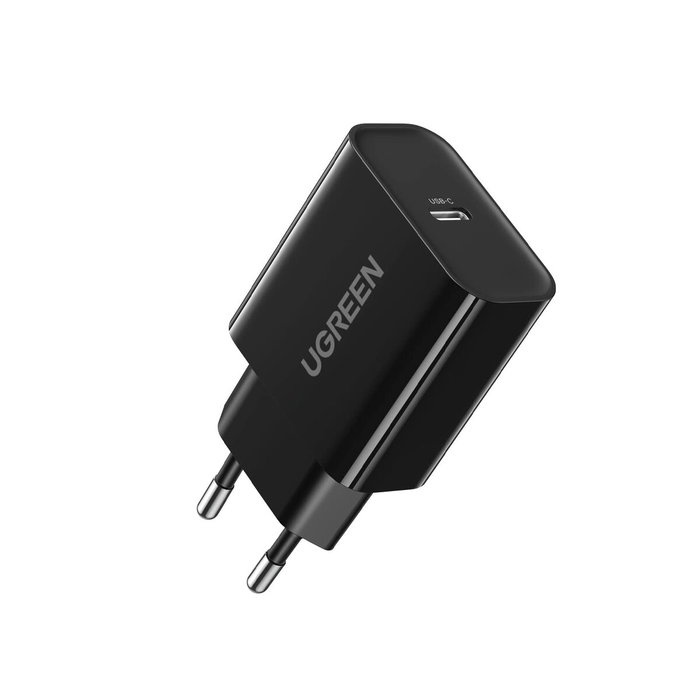 UGREEN Chargeur secteur 20W 1 Port USB-C Noir UGREEN Chargeur secteur 20W 1 Port USB-C Noir