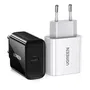 UGREEN Chargeur Secteur USB-C 20W Noir - Recharge Rapide PD Compatible Smartphones et Tablettes - Compact et Sécurisé