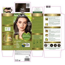 Naturtint Coloration sans ammoniaque Permanente #3Wn-Natural Radiant Dark Brown 170 ml