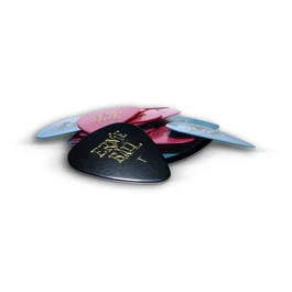 ERNIEBALL Lot de 24 médiators en nylon Thin couleurs assorties