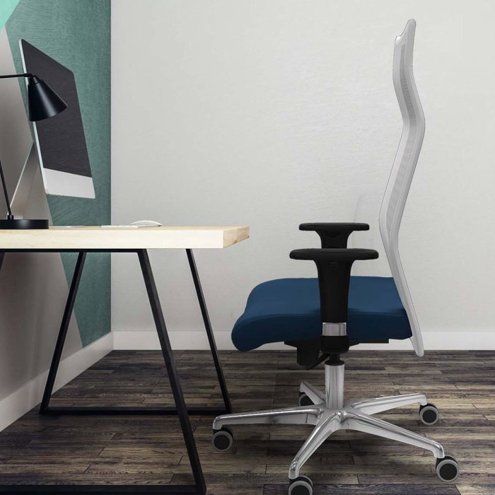 Piqueras y Crespo Fauteuil de Bureau Albacete XL Rouge et Noir