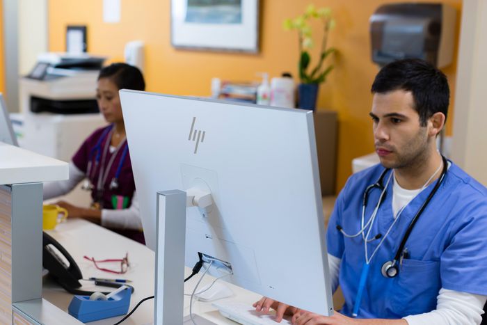 HP Healthcare Edition Clavier USB Blanc