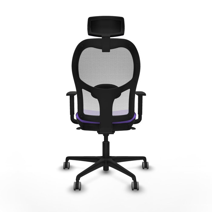 Piqueras y Crespo Chaise de Bureau 1D036G2 Lila avec Appui-tête