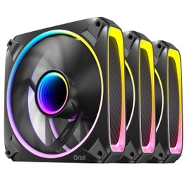 Antec Orbit 120 ARGB Kit de 3 ventilateurs 120mm Noir