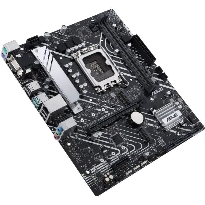 ASUS Carte mère PRIME H610M-A D4-CSM micro-ATX LGA 1700 Intel H610, DDR4, M.2, SATA III ASUS Carte mère PRIME H610M-A D4-CSM micro-ATX LGA 1700 Intel H610, DDR4, M.2, SATA III
