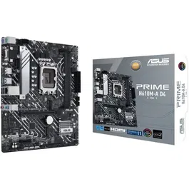 ASUS Carte mère PRIME H610M-A D4-CSM micro-ATX LGA 1700 Intel H610, DDR4, M.2, SATA III
