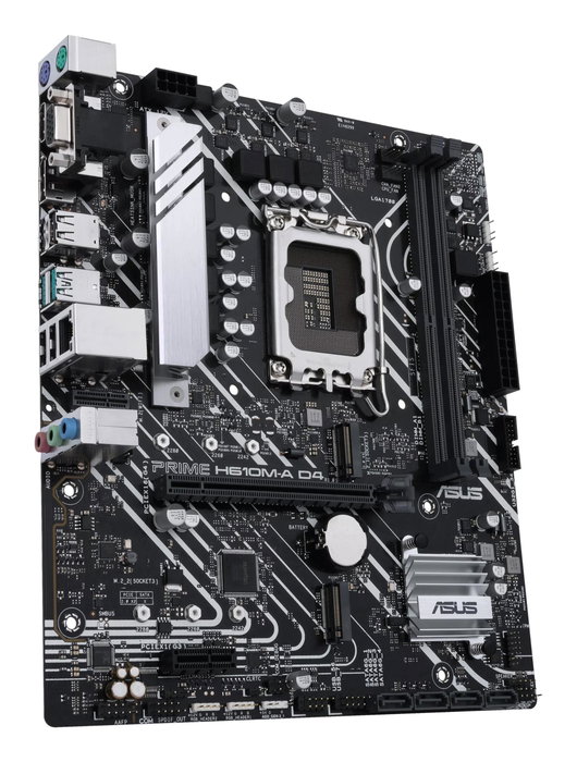 Asus PRIME H610M-A D4-CSM Carte mère micro ATX Black