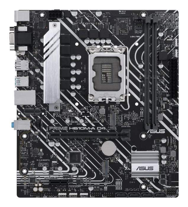 Asus PRIME H610M-A D4-CSM Carte mère micro ATX Black