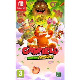 Microids Garfield Escape From Monday © Jeu Nintendo Switch