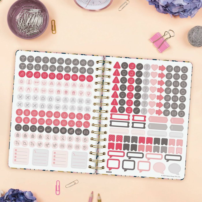 Agenda Finocam YOU A5 15,5 x 21,2 cm Volets 2026 Agenda Finocam YOU A5 15,5 x 21,2 cm Volets 2026