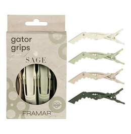 Framar Gator Grips Neutrals Sage 4pcs