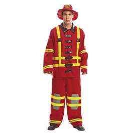 My Other Me Déguisement de Pompier avec Chapeau, Veste et Pantalon - XXL