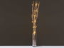 Giftdecor Ramillete Varas Or doré 30 Leds 90 cm Branches de Saule (Set de 12)