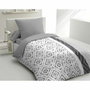 Home Linge Passion Parure de couette ETHNO Gris en microfibre, 140 x 200 cm