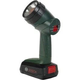 Klein 8448 Lampe torche électronique Bosch pour enfant avec 2 modes, 4 filtres de couleur (rouge, bleu, vert, jaune) et tête pivotante à 90°, à partir de 3 ans