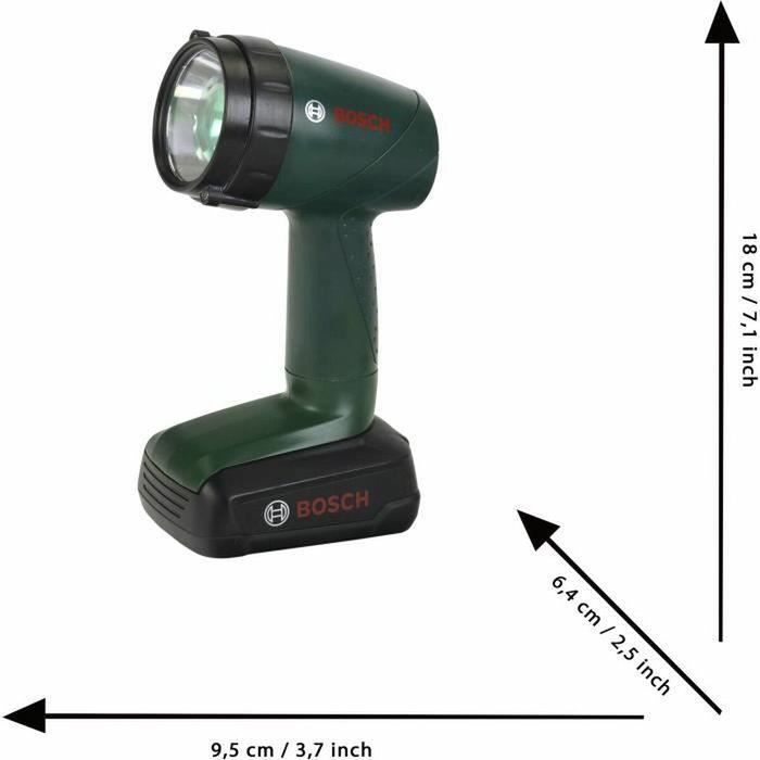 Klein Lampe torche électronique Bosch - 2 modes et 4 filtres