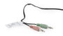 GEMBIRD Casque avec microphone pour visioconférence avec contrôle du volume - 2 Jack (micro et audio)