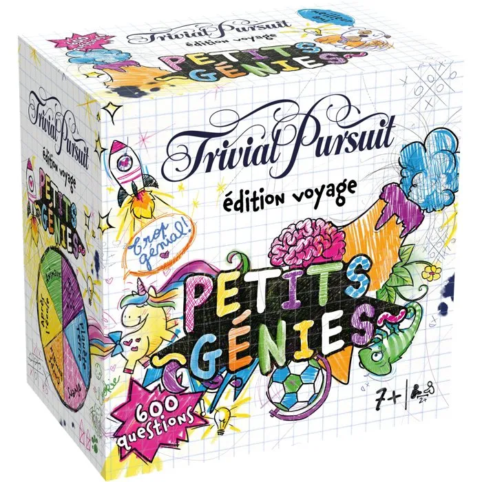Winning Moves Trivial Pursuit Voyage Les petits génies Jeu de Société pour Enfants dès 7 ans, 2 Joueurs Minimum Winning Moves Trivial Pursuit Voyage Les petits génies Jeu de Société pour Enfants dès 7 ans, 2 Joueurs Minimum