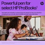 HP Stylet rechargeable ultra-plat pour HP ProBook Education - Compatible avec certains modèles, rechargement rapide par broches Pogo