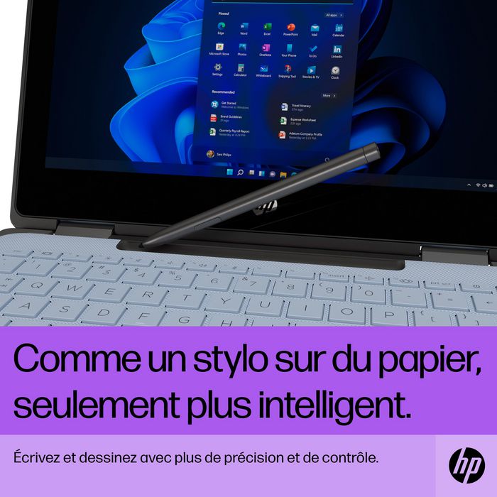 HP Stylet rechargeable ultra-plat pour HP ProBook Education - Compatible avec certains modèles, rechargement rapide par broches Pogo