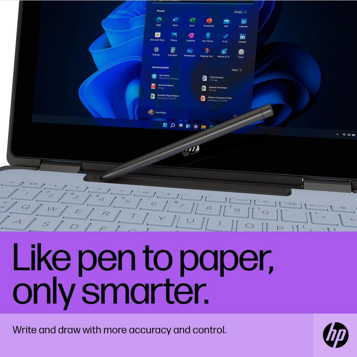 HP Stylet rechargeable ultra-plat pour HP ProBook Education - Compatible avec certains modèles, rechargement rapide par broches Pogo