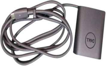 Dell Adaptateur secteur 45W USB-C, avec câble d'alimentation 3 broches C6, pour ordinateurs portables XPS 13, Latitude