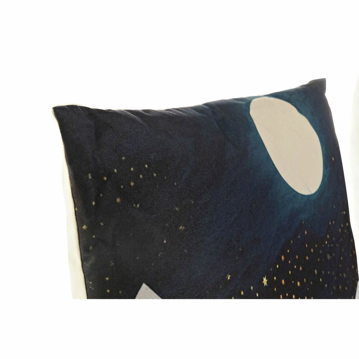 Coussin DKD Home Decor Multicouleur Lune 45 x 10 x 45 cm (2 Unités) Coussin DKD Home Decor Multicouleur Lune 45 x 10 x 45 cm (2 Unités)