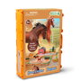 Collecta Libro-Juego Caballos A1217 - Set Créatif de Monde Équestre avec Mallette et Accessoires - Livre-Jeu en Anglais, Portugais, Espagnol