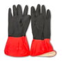 Rubi Gants en latex bicolores, taille unique