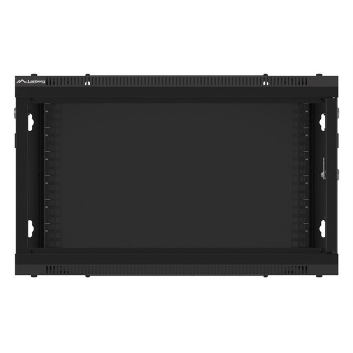 Lanberg Armoire Mural Rack 19 Pouces 6U Noir Acier WF01-6606-00B