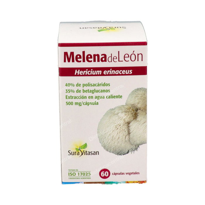 Sura Vitasan Melena de León 60 capsules