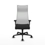 Piqueras y Crespo Chaise de Bureau Albacete Noir et Blanc