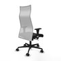 Piqueras y Crespo Chaise de Bureau Albacete Noir et Blanc