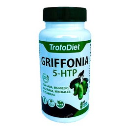 TROFODIET Griffonia 5-HTP GABA Magnésium Valériane Vitamines + Minéraux 60 Capsules
