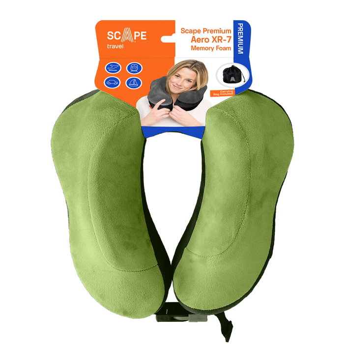 Coussin Cervical Scape Travel Vert
