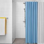Rideau de Douche Exma basic azul Bleu PVC 180 x 180 cm