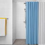 Rideau de Douche Exma basic azul Bleu PVC 180 x 180 cm
