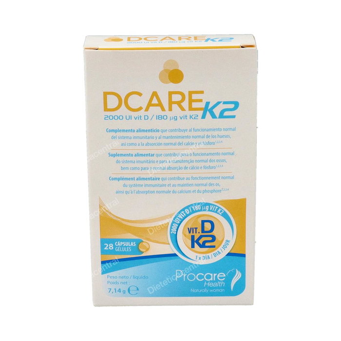 PROCARE K2 Procare 28 Gélules PROCARE K2 Procare 28 Gélules