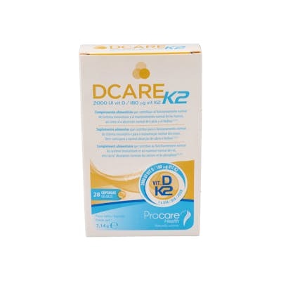 PROCARE DCARE K2 PROCARE 28 CAPS PROCARE DCARE K2 PROCARE 28 CAPS