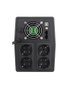 Phasak UPS Line Interactive 2000VA Display LCD AVR 2 Prises Schuko USB Protection RJ45