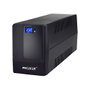 Phasak UPS Line Interactive 2000VA Display LCD AVR 2 Prises Schuko USB Protection RJ45