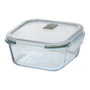 San Ignacio Boîte hermétique carrée en verre borosilicate Experto 800 ml 15,9 x 15,9 x 7 cm PQ-7764C