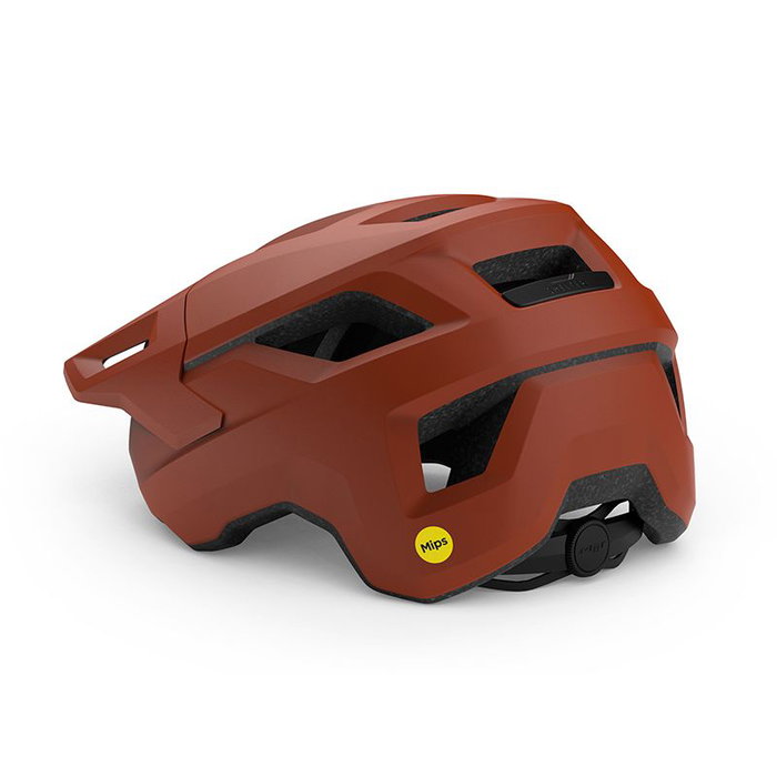Met Casco Met Shelter Mips Rojo Barro Mate T.S (52-56)