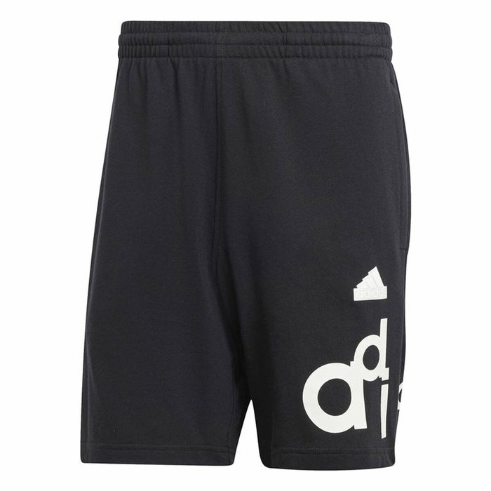 Short de Sport Adidas Bl Short Q1 Graphic Noir