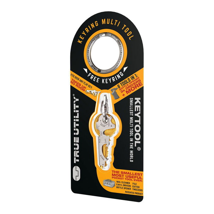 Porte-clés polyvalent True Keytool tu247k 8 Fonctions Porte-clés polyvalent True Keytool tu247k 8 Fonctions