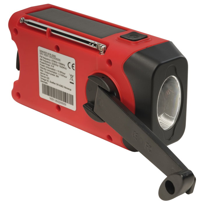 Denver SCR-2010 Radio de secours Denver SCR-2010 Radio de secours